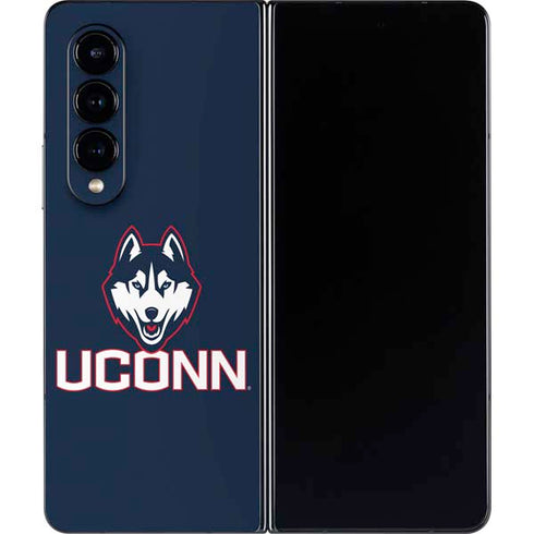 University of Connecticut UConn Logo Galaxy Z Fold4 5G Skin