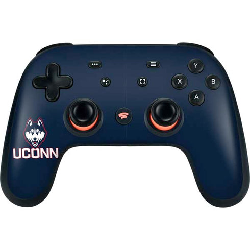 University of Connecticut UConn Logo Google Stadia Controller Skin
