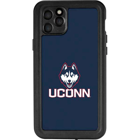 University of Connecticut UConn Logo iPhone 11 Pro Max Waterproof Case