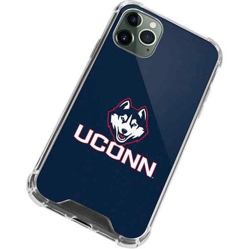 University of Connecticut UConn Logo iPhone 12 Pro Clear Case