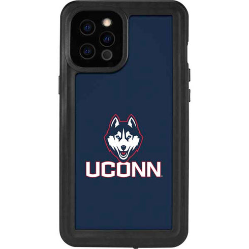 University of Connecticut UConn Logo iPhone 12 Pro Max Waterproof Case