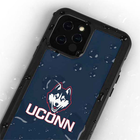 University of Connecticut UConn Logo iPhone 12 Pro Max Waterproof Case