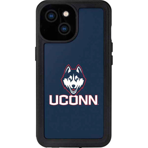 University of Connecticut UConn Logo iPhone 13 Mini Waterproof Case