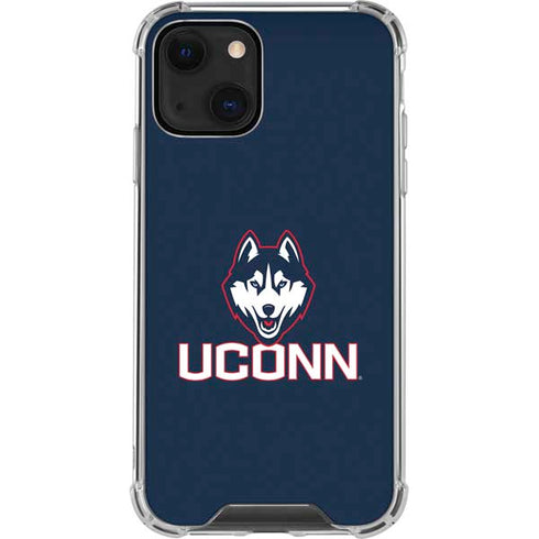 University of Connecticut UConn Logo iPhone 14 Clear Case