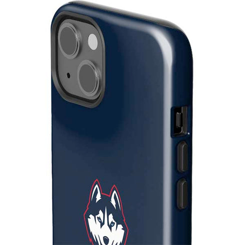 University of Connecticut UConn Logo iPhone 15 Plus Impact Case