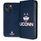 University of Connecticut UConn Logo iPhone 15 Plus Folio Case