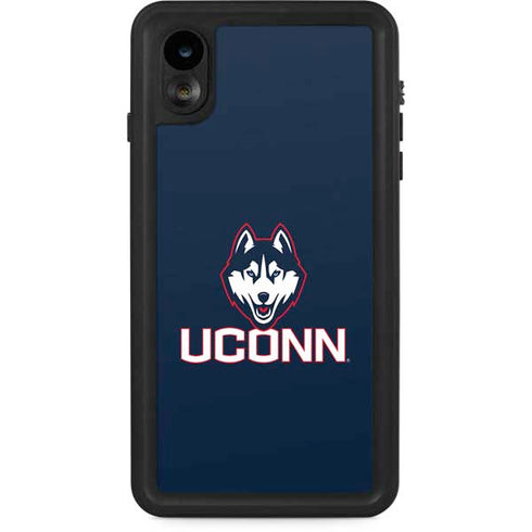 University of Connecticut UConn Logo iPhone XR Waterproof Case