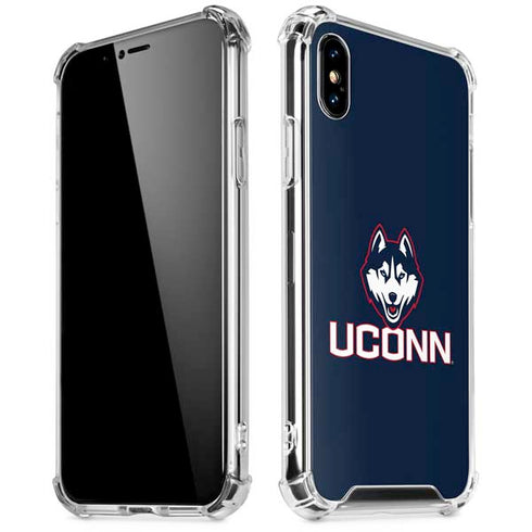 University of Connecticut UConn Logo iPhone XS Max Clear Case