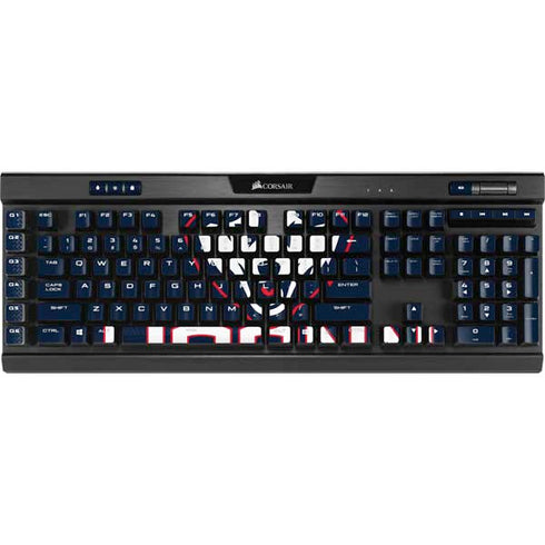 University of Connecticut UConn Logo K95 RGB PLATINUM Mechanical Gaming Keyboard Skin