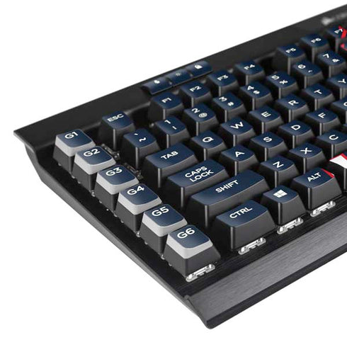 University of Connecticut UConn Logo K95 RGB PLATINUM Mechanical Gaming Keyboard Skin