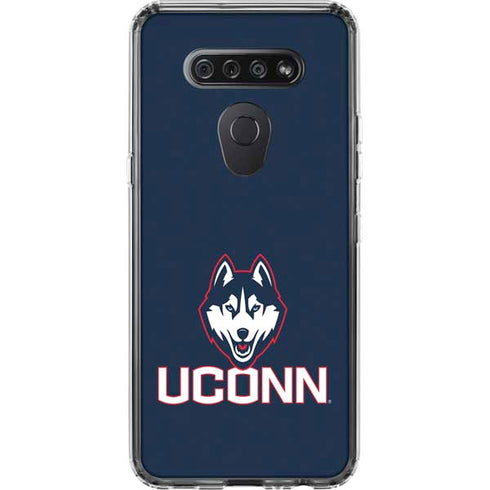 University of Connecticut UConn Logo LG K51/Q51 Clear Case