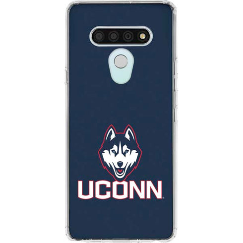 University of Connecticut UConn Logo LG Stylo 6 Clear Case
