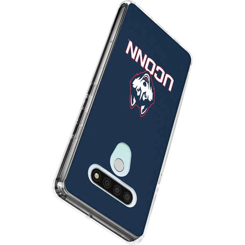 University of Connecticut UConn Logo LG Stylo 6 Clear Case