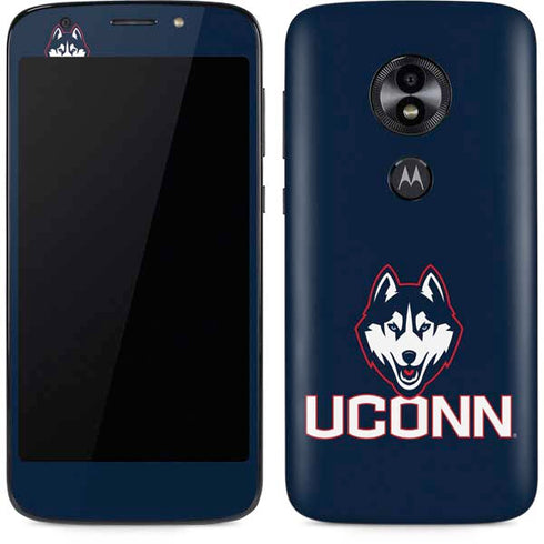 University of Connecticut UConn Logo Moto E5 Play Skin