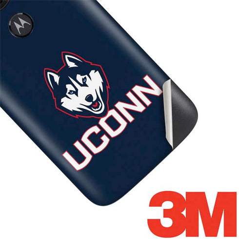 University of Connecticut UConn Logo Moto E5 Play Skin