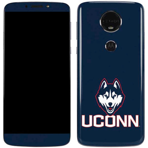 University of Connecticut UConn Logo Moto E5 Plus Skin