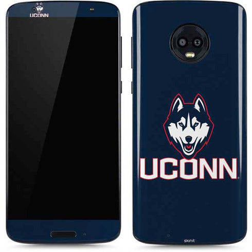 University of Connecticut UConn Logo Moto G6 Skin