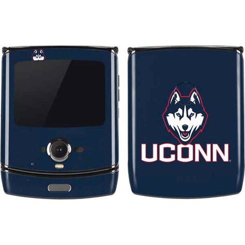 University of Connecticut UConn Logo Motorola RAZR Skin