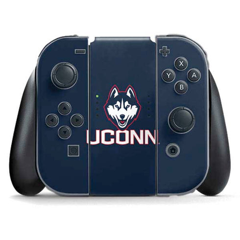 University of Connecticut UConn Logo Nintendo Switch (2017-2021) Joy-Con Controller Skin