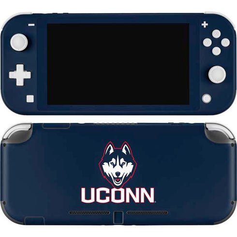 University of Connecticut UConn Logo Nintendo Switch Lite Skin