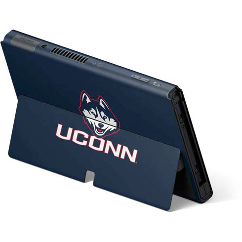 University of Connecticut UConn Logo Nintendo Switch OLED (2021) Skin
