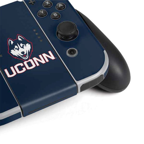 University of Connecticut UConn Logo Nintendo Switch OLED (2021) Skin