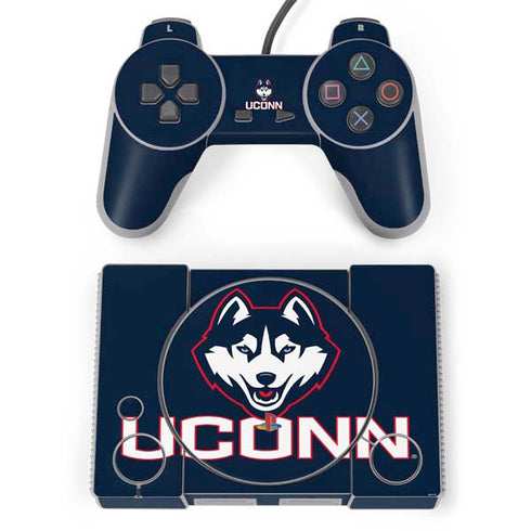 University of Connecticut UConn Logo PlayStation Classic Bundle Skin