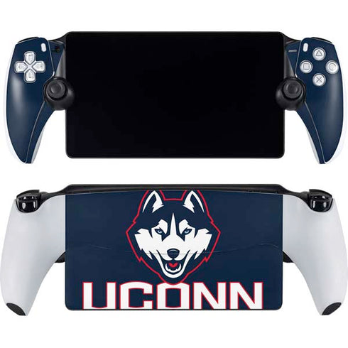 University of Connecticut UConn Logo PlayStation Portal Remote Player Skin