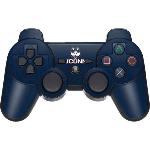 University of Connecticut UConn Logo PS3 Dual Shock wireless controller Skin