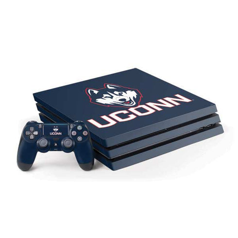 University of Connecticut UConn Logo PS4 Pro Bundle Skin
