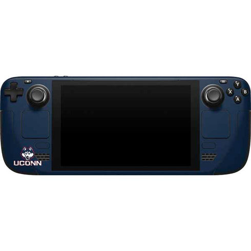 University of Connecticut UConn Logo Steam Deck Handheld Gaming Computer Skin