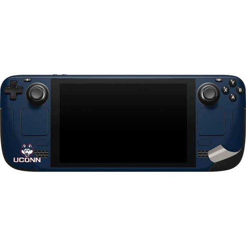 University of Connecticut UConn Logo Steam Deck Handheld Gaming Computer Skin