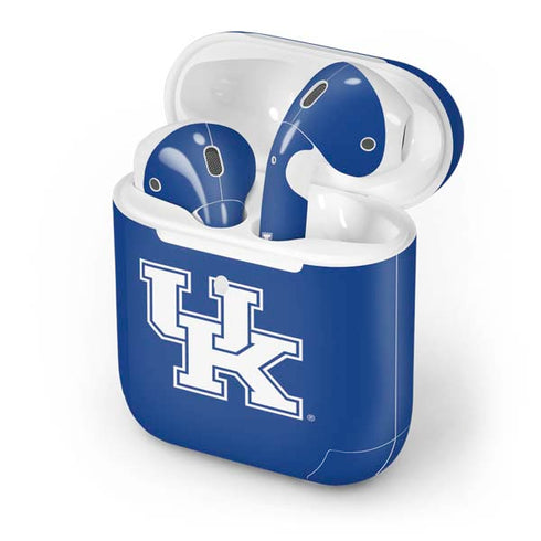 University of Kentucky UK on Blue Apple AirPods 2 Skin