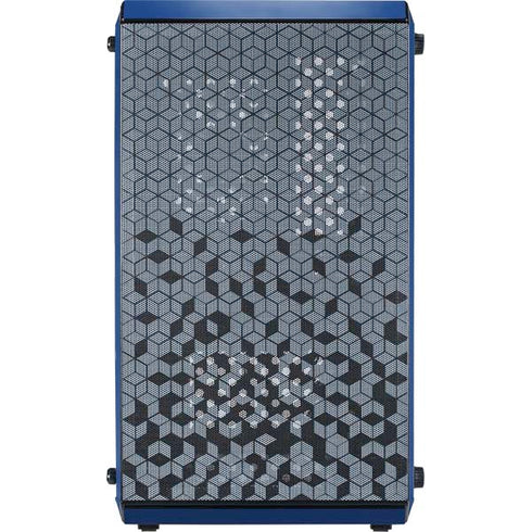 University of Kentucky UK on Blue Cooler Master MasterBox Q300L Mini Tower Skin