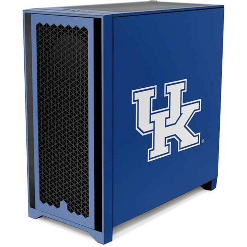 University of Kentucky UK on Blue Corsair 4000D Tempered Glass Mid-Tower ATX Case Skin