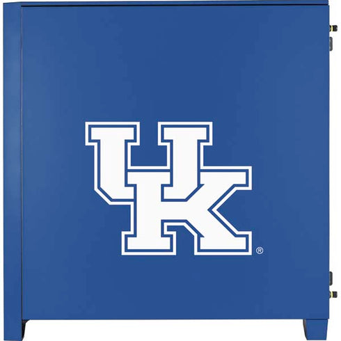 University of Kentucky UK on Blue Corsair 4000D Tempered Glass Mid-Tower ATX Case Skin