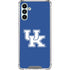 University of Kentucky UK on Blue Galaxy A13 5G Clear Case