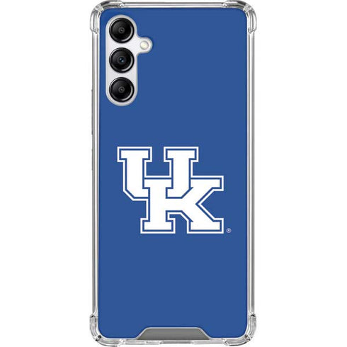 University of Kentucky UK on Blue Galaxy A14 5G Clear Case