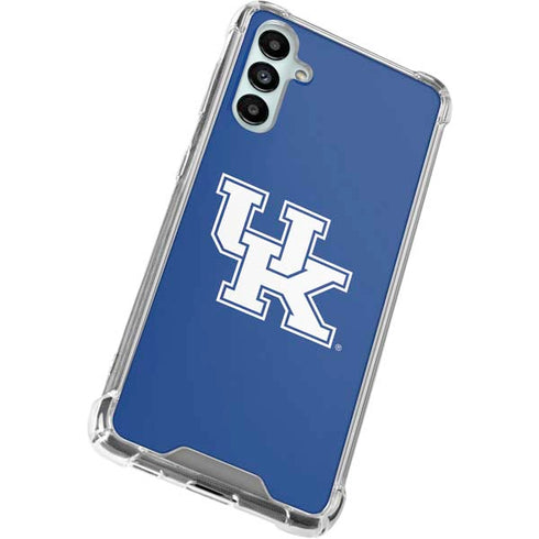 University of Kentucky UK on Blue Galaxy A14 5G Clear Case