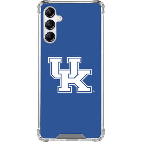 University of Kentucky UK on Blue Galaxy A15 5G Clear Case