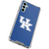 University of Kentucky UK on Blue Galaxy A15 5G Clear Case