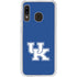 University of Kentucky UK on Blue Galaxy A20 Clear Case