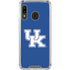 University of Kentucky UK on Blue Galaxy A30 Clear Case