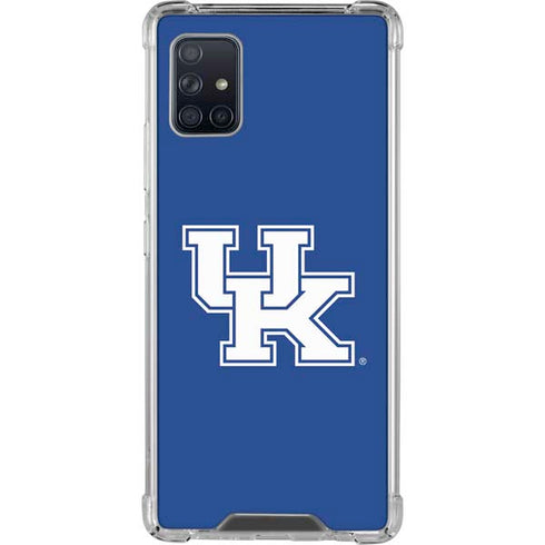 University of Kentucky UK on Blue Galaxy A51 5G Clear Case