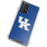 University of Kentucky UK on Blue Galaxy A52 5G Clear Case