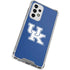 University of Kentucky UK on Blue Galaxy A53 5G Clear Case