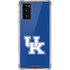 University of Kentucky UK on Blue Galaxy Note20 5G Clear Case