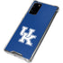 University of Kentucky UK on Blue Galaxy Note20 5G Clear Case