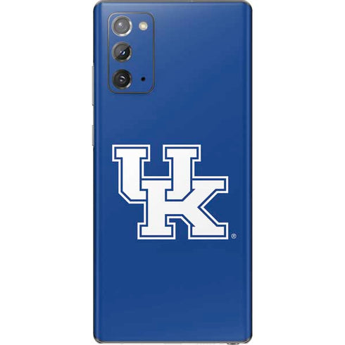 University of Kentucky UK on Blue Galaxy Note20 5G Skin