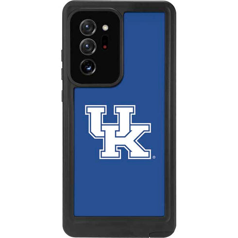 University of Kentucky UK on Blue Galaxy Note20 Ultra 5G Waterproof Case